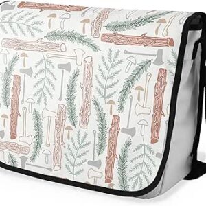 شنطة ماسنجر مدرسية مطبوعة رقمية بحزام اسود للبنات والاولاد من لو جاردين دو لين، شنطة ماسنجر للطلاب، شنط كتف مقاس 29 × 36 سم