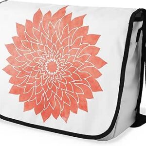 شنطة ماسنجر مدرسية مطبوعة رقمية بحزام اسود للبنات والاولاد من لو جاردين دو لين، شنطة ماسنجر للطلاب، شنط كتف مقاس 29 × 36 سم