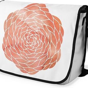 بوناميزون شنطة ماسنجر مدرسية مطبوعة رقميا مع حزام اسود للطلاب، شنطة كروس وشنطة ساعي، شنطة كتف للمدرسة، العودة الى المدرسة، المقاس: 29 × 36 سم