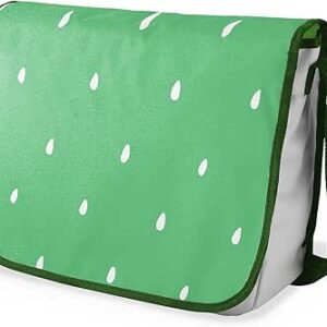 شنطة ماسنجر مدرسية مطبوعة رقميا مع احزمة كاكي للبنات والاولاد من لو جاردين دو لين، شنطة ماسنجر للطلاب، شنط كتف مقاس 29 × 36 سم