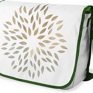 بونامايسون حقيبة مدرسية رسول مطبوعة رقميًا مع حزام كاكي للطلاب ، حقيبة كروس بودي ، حقيبة ساعي ، حقيبة كتف للمدرسة، العودة إلى المدرسة، الحجم: 29 × 36 سم، ألوان متعددة