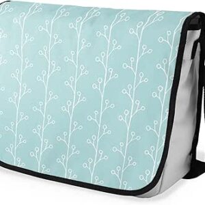 شنطة ماسنجر مدرسية مطبوعة رقمية بحزام اسود للبنات والاولاد من لو جاردين دو لين، شنطة ماسنجر للطلاب، شنط كتف مقاس 29 × 36 سم