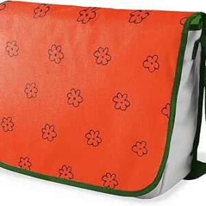 بوناميزون شنطة ماسنجر مدرسية مطبوعة رقميا مع حزام كاكي للطلاب، شنطة كروس وشنطة ساعي، شنطة كتف للمدرسة، العودة الى المدرسة، المقاس: 29 × 36 سم