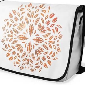 شنطة ماسنجر مدرسية مطبوعة رقمية بحزام اسود للبنات والاولاد من لو جاردين دو لين، شنطة ماسنجر للطلاب، شنط كتف مقاس 29 × 36 سم