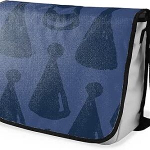 بوناميزون شنطة ماسنجر مدرسية مطبوعة رقميا مع حزام اسود للطلاب، شنطة كروس وشنطة ساعي، شنطة كتف للمدرسة، العودة الى المدرسة، المقاس: 29 × 36 سم