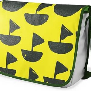 بوناميزون شنطة ماسنجر مدرسية مطبوعة رقميا مع حزام كاكي للطلاب، شنطة كروس وشنطة ساعي، شنطة كتف للمدرسة، العودة الى المدرسة، المقاس: 29 × 36 سم