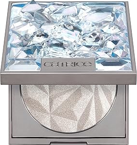 كاتريس هايلايتر ايلوسيون رقم C01 من اركتيك، فضي، لامع، نباتي، خالٍ من الزيوت، خالي من الكحول، عبوة من قطعة واحدة (0.31 اونصة)