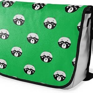 شنطة ماسنجر مدرسية مطبوعة رقمية بحزام اسود للبنات والاولاد من لو جاردين دو لين، شنطة ماسنجر للطلاب، شنط كتف مقاس 29 × 36 سم