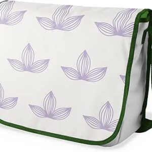 بوناميزون شنطة ماسنجر مدرسية مطبوعة رقميا مع حزام كاكي للطلاب، شنطة كروس وشنطة ساعي، شنطة كتف للمدرسة، العودة الى المدرسة، المقاس: 29 × 36 سم