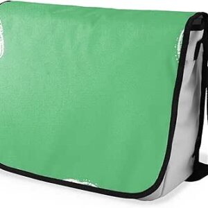 بوناميزون شنطة ماسنجر مدرسية مطبوعة رقميا مع حزام اسود للطلاب، شنطة كروس وشنطة ساعي، شنطة كتف للمدرسة، العودة الى المدرسة، المقاس: 29 × 36 سم