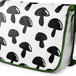 شنطة ماسنجر مدرسية مطبوعة رقميا مع احزمة كاكي للبنات والاولاد من لو جاردين دو لين، شنطة ماسنجر للطلاب، شنط كتف مقاس 29 × 36 سم