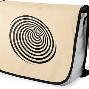 شنطة ماسنجر مدرسية مطبوعة رقمية بحزام اسود للبنات والاولاد من لو جاردين دو لين، شنطة ماسنجر للطلاب، شنط كتف مقاس 29 × 36 سم