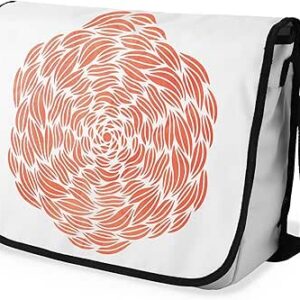 شنطة ماسنجر مدرسية مطبوعة رقمية بحزام اسود للبنات والاولاد من لو جاردين دو لين، شنطة ماسنجر للطلاب، شنط كتف مقاس 29 × 36 سم