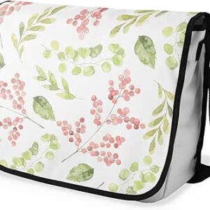 شنطة ماسنجر مدرسية مطبوعة رقمية بحزام اسود للبنات والاولاد من لو جاردين دو لين، شنطة ماسنجر للطلاب، شنط كتف مقاس 29 × 36 سم