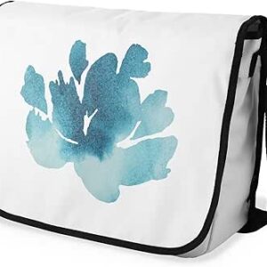 بوناميزون شنطة ماسنجر مدرسية مطبوعة رقميا مع حزام اسود للطلاب، شنطة كروس وشنطة ساعي، شنطة كتف للمدرسة، العودة الى المدرسة، المقاس: 29 × 36 سم