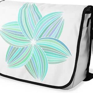 شنطة ماسنجر مدرسية مطبوعة رقمية بحزام اسود للبنات والاولاد من لو جاردين دو لين، شنطة ماسنجر للطلاب، شنط كتف مقاس 29 × 36 سم