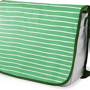 بوناميزون شنطة ماسنجر مدرسية مطبوعة رقميا مع حزام كاكي للطلاب، شنطة كروس وشنطة ساعي، شنطة كتف للمدرسة، العودة الى المدرسة، المقاس: 29 × 36 سم