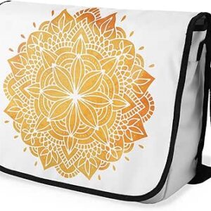 بوناميزون شنطة ماسنجر مدرسية مطبوعة رقميا مع حزام اسود للطلاب، شنطة كروس وشنطة ساعي، شنطة كتف للمدرسة، العودة الى المدرسة، المقاس: 29 × 36 سم