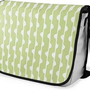 بوناميزون شنطة ماسنجر مدرسية مطبوعة رقميا مع حزام اسود للطلاب، شنطة كروس وشنطة ساعي، شنطة كتف للمدرسة، العودة الى المدرسة، المقاس: 29 × 36 سم