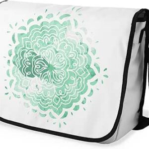 شنطة ماسنجر مدرسية مطبوعة رقمية بحزام اسود للبنات والاولاد من لو جاردين دو لين، شنطة ماسنجر للطلاب، شنط كتف مقاس 29 × 36 سم