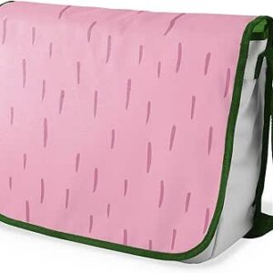 شنطة ماسنجر مدرسية مطبوعة رقميا مع احزمة كاكي للبنات والاولاد من لو جاردين دو لين، شنطة ماسنجر للطلاب، شنط كتف مقاس 29 × 36 سم