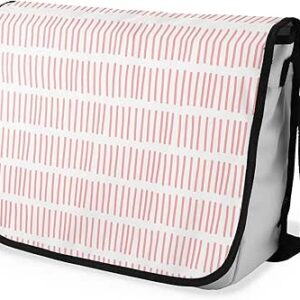 شنطة ماسنجر مدرسية مطبوعة رقمية بحزام اسود للبنات والاولاد من لو جاردين دو لين، شنطة ماسنجر للطلاب، شنط كتف مقاس 29 × 36 سم