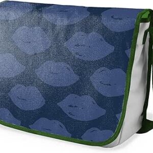 شنطة ماسنجر مدرسية مطبوعة رقميا مع احزمة كاكي للبنات والاولاد من لو جاردين دو لين، شنطة ماسنجر للطلاب، شنط كتف مقاس 29 × 36 سم