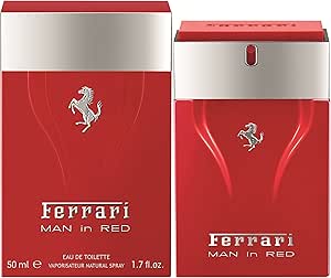 عطر فيراري ماسكيولينو مان ان رد للرجال - او دي تواليت، 50 مل