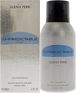 عطر انبريديكتابل هاي كونسنتريشن من جلين بيري للرجال - بخاخ او دو تواليت 6.7 اونصة