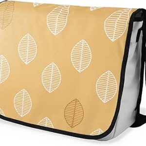 بوناميزون شنطة ماسنجر مدرسية مطبوعة رقميا مع حزام اسود للطلاب، شنطة كروس وشنطة ساعي، شنطة كتف للمدرسة، العودة الى المدرسة، المقاس: 29 × 36 سم