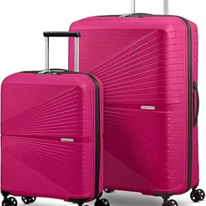 اميركان توريستر شنطة سفر بجوانب صلبة بعجلات دوارة من ايركونيك