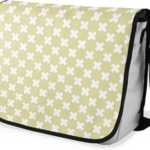 شنطة ماسنجر مدرسية مطبوعة رقمية بحزام اسود للبنات والاولاد من لو جاردين دو لين، شنطة ماسنجر للطلاب، شنط كتف مقاس 29 × 36 سم