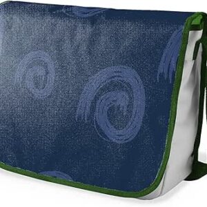 شنطة ماسنجر مدرسية مطبوعة رقميا مع احزمة كاكي للبنات والاولاد من لو جاردين دو لين، شنطة ماسنجر للطلاب، شنط كتف مقاس 29 × 36 سم