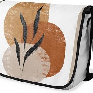 شنطة ماسنجر مدرسية مطبوعة رقمية بحزام اسود للبنات والاولاد من لو جاردين دو لين، شنطة ماسنجر للطلاب، شنط كتف مقاس 29 × 36 سم