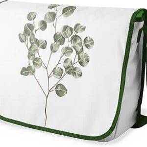 شنطة ماسنجر مدرسية مطبوعة رقميا مع احزمة كاكي للبنات والاولاد من لو جاردين دو لين، شنطة ماسنجر للطلاب، شنط كتف مقاس 29 × 36 سم