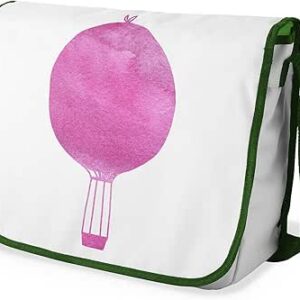 شنطة ماسنجر مدرسية مطبوعة رقميا مع احزمة كاكي للبنات والاولاد من لو جاردين دو لين، شنطة ماسنجر للطلاب، شنط كتف مقاس 29 × 36 سم