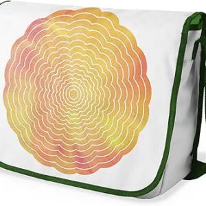 شنطة ماسنجر مدرسية مطبوعة رقميا مع احزمة كاكي للبنات والاولاد من لو جاردين دو لين، شنطة ماسنجر للطلاب، شنط كتف مقاس 29 × 36 سم