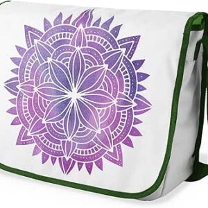 شنطة ماسنجر مدرسية مطبوعة بطباعة رقمية مع حزام أسود للبنات والأولاد من لو جاردين دو لين، شنطة ماسنجر للطلاب والعودة إلى المدرسة، مخصصة للطلاب، شنطة كتف، مقاس: 29 × 36 سم