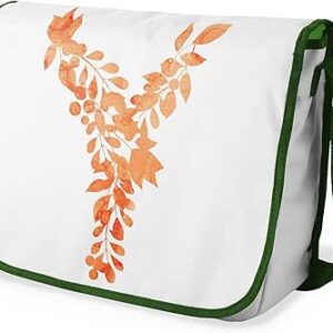 شنطة ماسنجر مدرسية مطبوعة رقميا مع احزمة كاكي للبنات والاولاد من لو جاردين دو لين، شنطة ماسنجر للطلاب، شنط كتف مقاس 29 × 36 سم