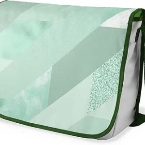 بوناميزون شنطة ماسنجر مدرسية مطبوعة رقميا مع حزام كاكي للطلاب، شنطة كروس وشنطة ساعي، شنطة كتف للمدرسة، العودة الى المدرسة، المقاس: 29 × 36 سم