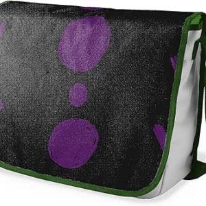 بوناميزون شنطة ماسنجر مدرسية مطبوعة رقميا مع حزام كاكي للطلاب، شنطة كروس وشنطة ساعي، شنطة كتف للمدرسة، العودة الى المدرسة، المقاس: 29 × 36 سم