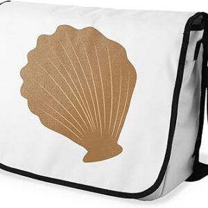 شنطة ماسنجر مدرسية مطبوعة رقمية بحزام اسود للبنات والاولاد من لو جاردين دو لين، شنطة ماسنجر للطلاب، شنط كتف مقاس 29 × 36 سم