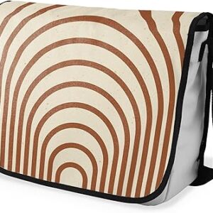 بوناميزون شنطة ماسنجر مدرسية مطبوعة رقميا مع حزام اسود للطلاب، شنطة كروس وشنطة ساعي، شنطة كتف للمدرسة، العودة الى المدرسة، المقاس: 29 × 36 سم