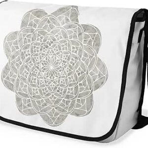 بوناميزون شنطة ماسنجر مدرسية مطبوعة رقميا مع حزام اسود للطلاب، شنطة كروس وشنطة ساعي، شنطة كتف للمدرسة، العودة الى المدرسة، المقاس: 29 × 36 سم