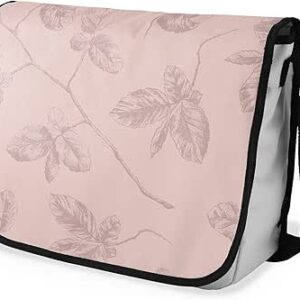 بوناميزون شنطة ماسنجر مدرسية مطبوعة رقميا مع حزام اسود للطلاب، شنطة كروس وشنطة ساعي، شنطة كتف للمدرسة، العودة الى المدرسة، المقاس: 29 × 36 سم