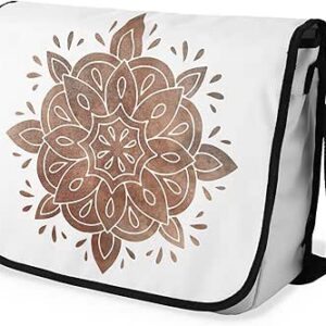 شنطة ماسنجر مدرسية مطبوعة رقمية بحزام اسود للبنات والاولاد من لو جاردين دو لين، شنطة ماسنجر للطلاب، شنط كتف مقاس 29 × 36 سم