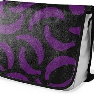 شنطة ماسنجر مدرسية مطبوعة رقمية بحزام اسود للبنات والاولاد من لو جاردين دو لين، شنطة ماسنجر للطلاب، شنط كتف مقاس 29 × 36 سم