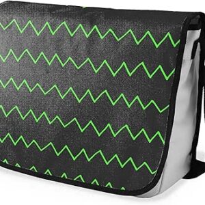 بوناميزون شنطة ماسنجر مدرسية مطبوعة رقميا مع حزام اسود للطلاب، شنطة كروس وشنطة ساعي، شنطة كتف للمدرسة، العودة الى المدرسة، المقاس: 29 × 36 سم