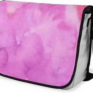 شنطة ماسنجر مدرسية مطبوعة رقمية بحزام اسود للبنات والاولاد من لو جاردين دو لين، شنطة ماسنجر للطلاب، شنط كتف مقاس 29 × 36 سم