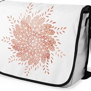 بوناميزون شنطة ماسنجر مدرسية مطبوعة رقميا مع حزام اسود للطلاب، شنطة كروس وشنطة ساعي، شنطة كتف للمدرسة، العودة الى المدرسة، المقاس: 29 × 36 سم